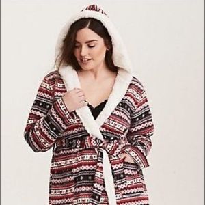 Torrid Fair Isle Sleep Robe